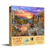 Sunsout Sunset Cabin 1000 pc Large Pieces  Jigsaw Puzzle 31589 - 2 of 4