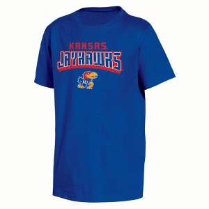 NCAA Kansas Jayhawks Boys' Core T-Shirt - 1 of 3