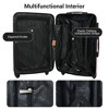 Lyngins Hardshell 20/24/28 Inch Luggage Sets with Spinner Wheels,Built-in TSA Lock,Telescopic Handle,Suitcases Sets for Family Trips - 2 of 4