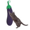 Unique Bargains Cat Scratch Pad with Eggplants Pattern for Indoor Outdoor Purple - 2 of 4
