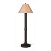 Patio Living Concepts Seaside Floor Lamp 20627 with 3 bronze body and antique beige linen Sunbrella shade fabric - 2 of 2