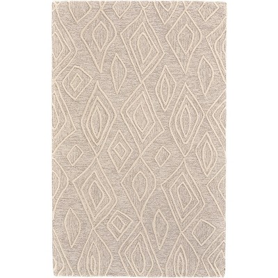 Enzo Transitional Diamond Tan/Ivory Area Rug