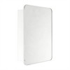 TEHOME Garnes Rectangular Recessed or Surface Mount Metal Medicine Cabinet with Mirror - 2 of 4