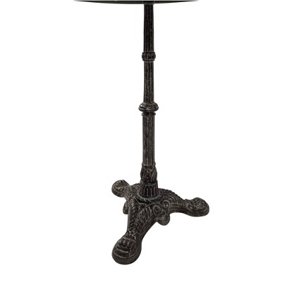 Round Natural Driftwood Reclaimed Wood Bistro Dining Table