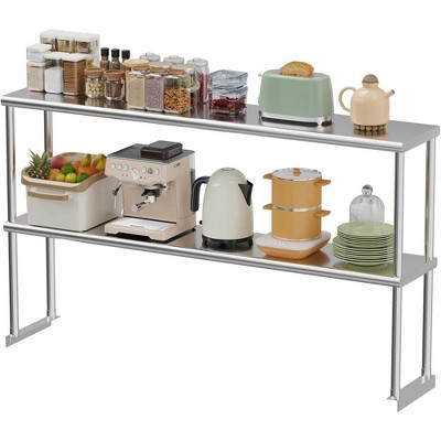 Stainless Steel Overshelf for Prep & Work Table
