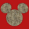 Girl's Mickey & Friends Mickey & Mickey Mouse Cheetah Print Classic Ears T-Shirt - 2 of 4