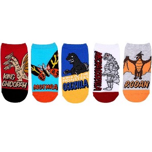 Godzilla Kids 5 Pair Pack Lowcut Socks - 1 of 2