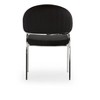 LOVMOR Modern Living Dining Room Accent Chairs w/Metal & Gold Legs,Set of 2 - 4 of 4