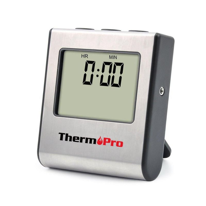 ThermoPro TP16W Digital Meat Cooking Smoker Kitchen Grill BBQ Thermometer with Large LCD Display, 4 of 9