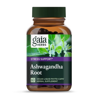 Gaia Herbs Ashwagandha Root - Supports a Healthy Response to Stress, the Immune System, and Restful Sleep