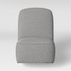 Floor Lounge Chair Gray - Room Essentials™ - image 3 of 4