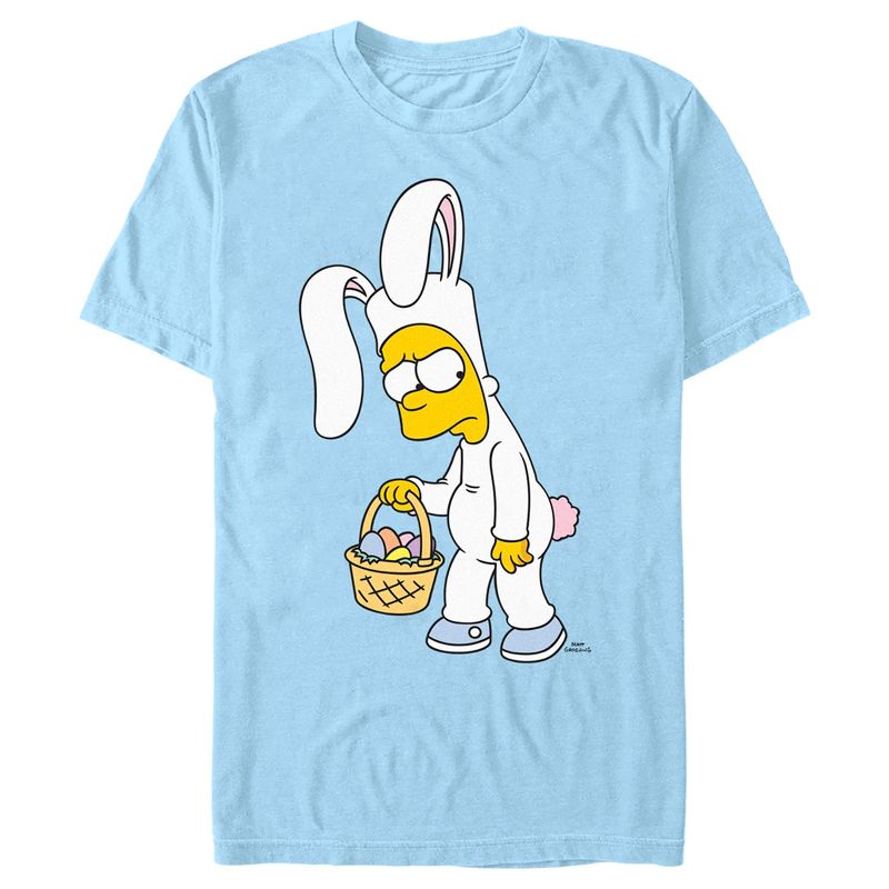 Men's The Simpsons Easter Bunny Bart T-Shirt, 1 of 5