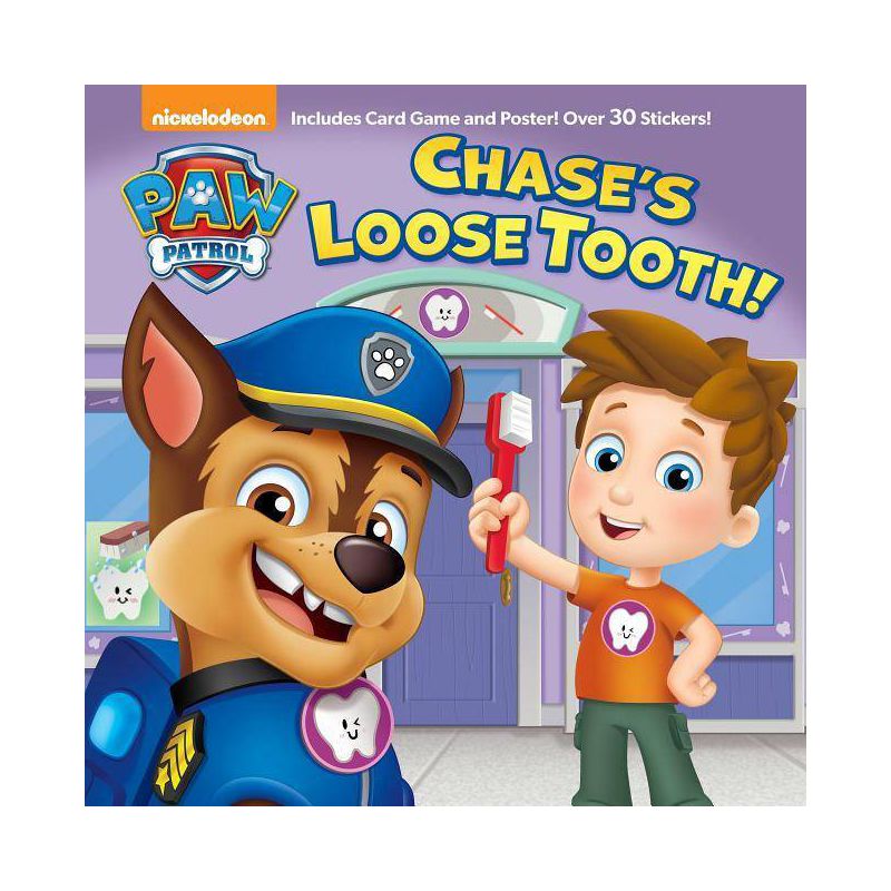 PAW Patrol CHASE&#39;S LOOSE TOOTH!-SUPER DLX - by Casey Neumann (Paperback), 1 of 2