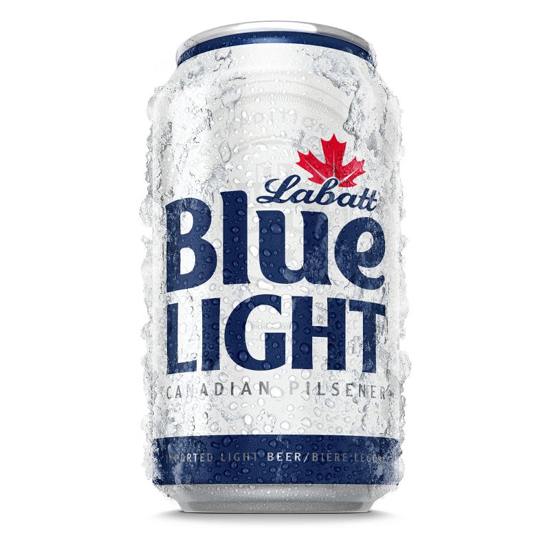 Labatt Blue Light Canadian Pilsener Beer - 24pk/12 fl oz Cans, 3 of 7