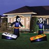 Occasions 5' INFLATABLE REAPERS PLAYING CORN HOLE, 5 ft Tall, Multicolored - 2 of 4