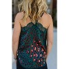 Women's Leopard Print Lace Trim Camisole - LOVESTITCH - 2 of 2