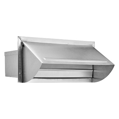 Lambro® 3.25-In. x 10-In. Aluminum Wall Cap in Silver