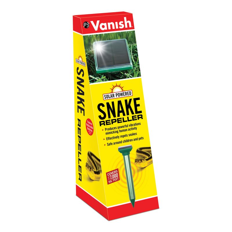 Vanish Solar-Powered Electronic Stake Repeller For Snakes, 1 of 2
