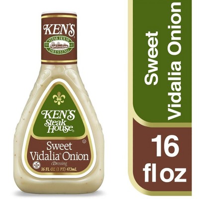 Ken's Steak House Sweet Vidalia Onion Dressing 16 fl oz (Pack of 2)