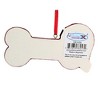 Polarx 2.0 Inch Santa Dog Bone Christmas Tree Ornament , Christmas Decor Puppy's First Christmas (1PC) - 3 of 4