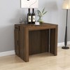 Kumasinova Modern Extendable Dining Table with Outlet,Multifunctional Kitchen Table with Storage for Party,Weddings&Meeting,Space-Saving - 4 of 4