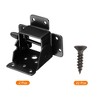 Unique Bargains Table Legs Metal Folding Hinge with Screws 2 Pcs - 3 of 4