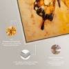 Art Remedy Golden Ochre Butterfly Elegant Butterfly Wall Art Framed - 4 of 4