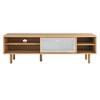 Modway Kurtis Modern MDF and Particleboard TV Stand for TVs up to 65" in Oak - 4 of 4