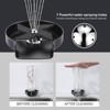 WOWOW Windmill Fan Blade Sink Glass Rinser for Kitchen Sink in Brushed Nickel - 4 of 4