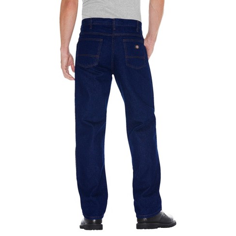 Dickies Mens Big & Tall Regular-Fit Five-Pocket Work Jean Clothing ...