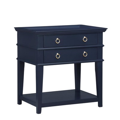 Navy blue nightstand target on sale