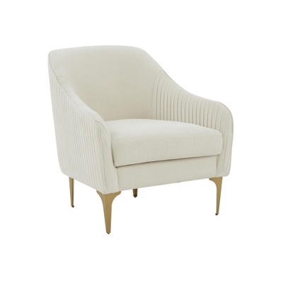 TOV Furniture Serena Velvet Upholstered Accent Chair