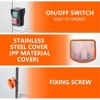 Commercial Orange Juicer Machine with Pull-Out Filter Box, Stainless Steel Cover, and 2 Buckets - Easy to Clean, Reliable Operation - 2 of 4