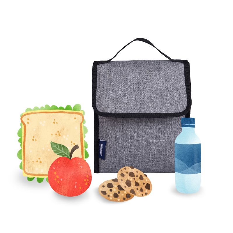 Wildkin Solid Kids Lunch Bag - Unisex, 2 of 6