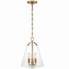 Crystorama Lighting Voss 3 - Light Chandelier in  Luxe Gold - 2 of 4