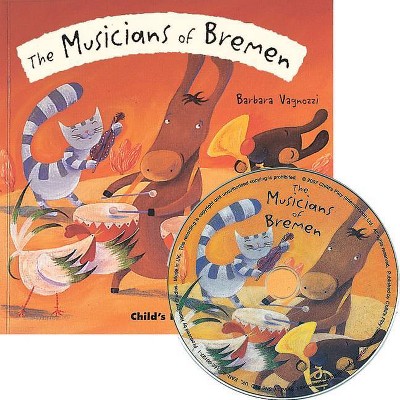 The Musicians of Bremen - (Flip Up Fairy Tales) (Mixed Media Product)