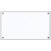 vidaXL Kitchen Backsplash Transparent 27.6"x15.7" Tempered Glass - 2 of 4