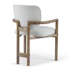 Dining Chairs Set of 2,Upholstered Kitchen Chairs with Paded Seating Solid Rubber Wood Legs for Dining Room,Island,Living Room-Tanpinhause - 4 of 4