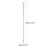Unique Bargains Stainless Steel Large Eye Straight Embroidery Hand Sewing Needle 10 Pcs - 2 of 4