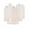 Crystorama Lighting Addis 2 - Light Sconce in  Aged Brass - 3 of 4