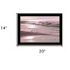 HomeRoots Breakfast On The Beach Black Framed Print Wall Art - 3 of 4