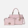 MKF Collection Tenna Vegan Leather Women’s Satchel Bag 2-Piece Set by Mia K - 2 of 3