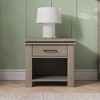 Child Craft Denman Nightstand with Drawer for Nursery or Bedroom, Large Storage Drawer, Made of Sturdy Pinewood, Non-Toxic, Baby Safe Finish - 2 of 4
