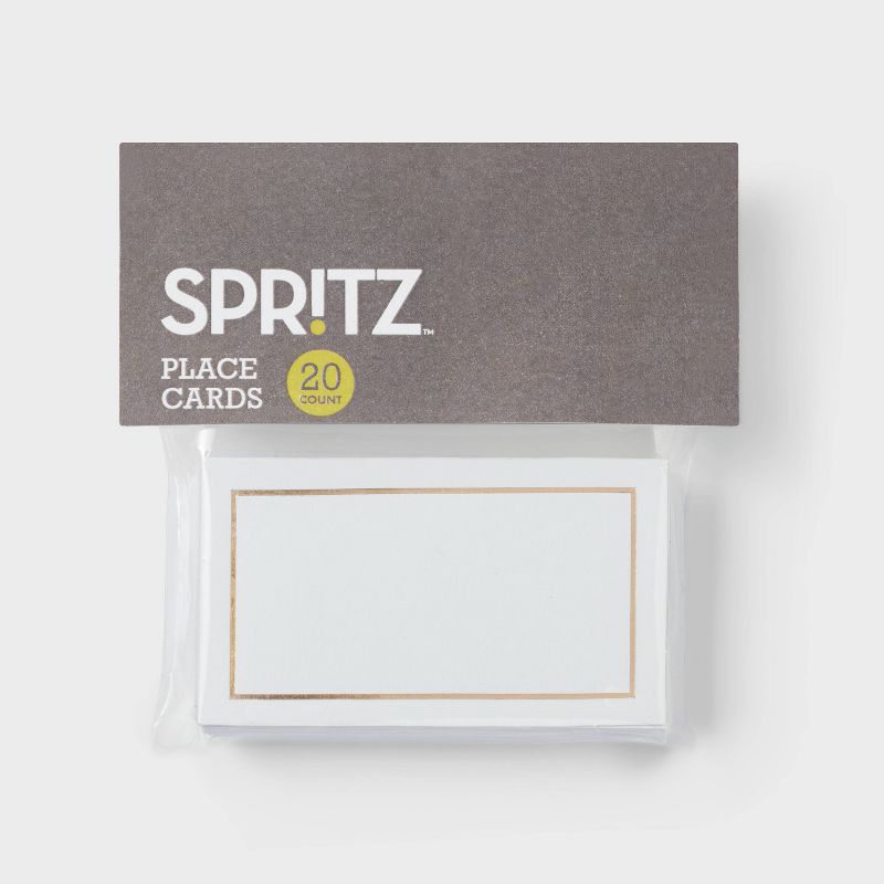 20ct Gold Place Cards - Spritz&#8482;, 3 of 4