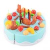 Birthday Cake 75pcs Pretend Play Food Toy Set (Blue) - 3 of 4