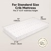 KeaBabies 2pk Isla Fitted Crib Sheets for Boys, Girls, Baby Crib Sheet, Fits Standard Nursery Crib Mattresses - 3 of 4