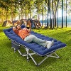 Docred Folding Camping Cot with Mattress & Carry Bag for Adults – Standard & Oversized XXL, Single & 2-Pack Outdoor Sleeping Bed Options - 2 of 4