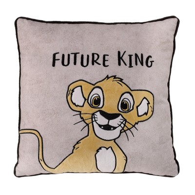 Disney Lion King Taupe And Gold Simba Future King Embroidered ...