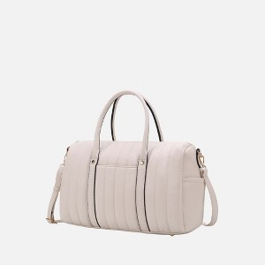 MKF Collection Luana Quilted Vegan Leather Women’s Duffle Bag by Mia K - 1 of 4