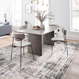 Fulvari Vintage Area Rugs,Machine Washable Vintage Area Rugs With Non-Slip Backing, Soft Short Pile Carpet for Bedroom,Hallway - 1 of 4